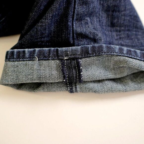 Express Rocco Slim Fit Bootcut Blue Denim Low Rise Jeans 31/29‎ Tagged 30/30 - Picture 13 of 13
